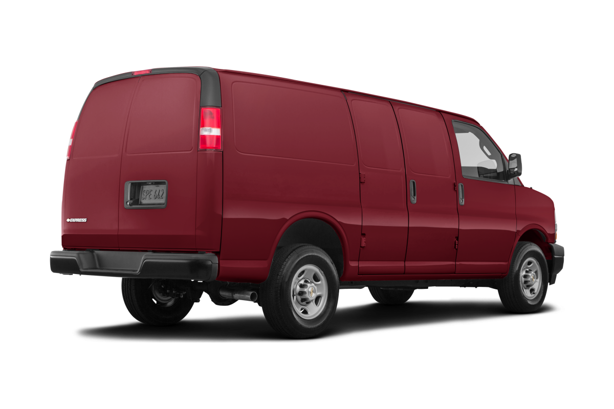 Chevrolet Express Cargo - Back view Chevrolet Express Cargo - Back view